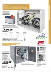 Fahrradzubehör im RHG Baucentrum Prospekt in Plauen Aktueller RHG Baucentrum Prospekt mit Fahrradzubehör, "MEIN GARTEN!", Seite 19