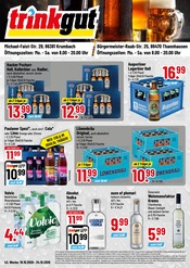Aktueller Trinkgut Discounter Prospekt in Babenhausen und Umgebung, "Aktuelle Angebote" mit 4 Seiten, 19.10.2026 - 24.10.2026