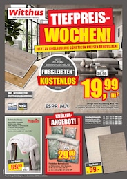 Witthus Heimtex-Fachmarkt GmbH Prospekt für Oldenburg mit 16 Seiten Witthus Heimtex-Fachmarkt GmbH Prospekt "TIEFPREIS-WOCHEN!" für Oldenburg, 16 Seiten, 24.10.2026 - 13.11.2026