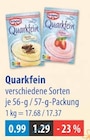 Aktuelles Quarkfein Angebot bei V-Markt in München ab 0,99 €