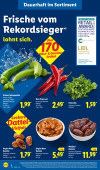 Paprika im Lidl Prospekt "LIDL LOHNT SICH" mit 68 Seiten (Hamburg)