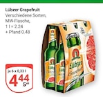 Aktuelle Lübzer Angebote bei GLOBUS in Leipzig Aktuelles Lübzer Grapefruit Angebot bei GLOBUS in Leipzig ab 4,44 €