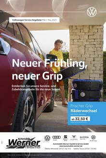 Aktueller Volkswagen Prospekt