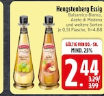 Essig im EDEKA Prospekt Balsamico Bianco von Hengstenberg im aktuellen EDEKA Prospekt für 2,44 €