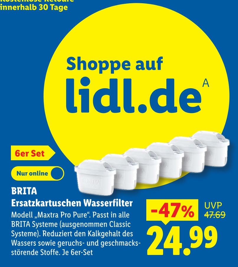 Ersatzkartuschen Wasserfilter