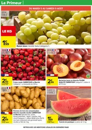 Offre Raisin dans le catalogue Carrefour du moment à la page 34