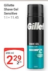Shave Gel Sensitive Angebote von Gillette bei GLOBUS Leipzig für 2,29 €
