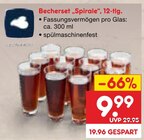 Becherset „Spirale“ von LEONARDO im aktuellen Netto Marken-Discount Prospekt