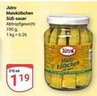 Maiskölbchen Süß-sauer Angebote von Jütro bei GLOBUS Erfurt für 1,19 €