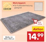 Aktuelles Wohnteppich Angebot bei Netto Marken-Discount in Augsburg ab 14,99 €
