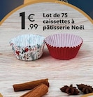 Promo Lot de 75 caissettes à pâtisserie Noël à 1,99 € dans le catalogue Maxi Bazar à La Seyne-sur-Mer