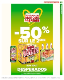 Offre Desperados dans le catalogue Carrefour du moment à la page 57