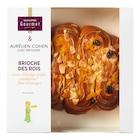 Brioche des Rois zeste d'oranges confites, cranberries et fleur d'oranger par "Aurélien Cohen pour Monoprix Gourmet" dans le catalogue Monoprix