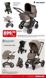 Kinderwagen im Segmüller Prospekt "Zum Glück gibt’s Segmüller - Baby Spezial" auf Seite 25
