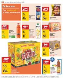 Prix et réduction Bière blonde dans le prospectus Carrefour en cours Offre Bière blonde dans le catalogue Carrefour du moment à la page 52