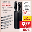 Messerblock Angebote von GOURMETMAXX bei Netto Marken-Discount Chemnitz für 9,99 €