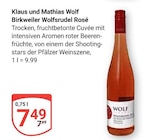 GLOBUS - Birkweiler Wolfsrudel Rosé Angebot im Prospekt Birkweiler Wolfsrudel Rosé bei GLOBUS im Prospekt "" für 7,49 €