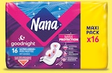 Serviettes Hygiéniques Ultra Large Goodnight x16 - Nana dans le catalogue Intermarché Super