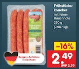 Aktuelles Frühstücksknacker Angebot bei Netto Marken-Discount in Dresden ab 2,49 €