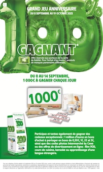 Catalogue Intermarché de la semaine 36, "LE TRÈS GROS ANNIVERSAIRE", page 2, 09/09/2025 - 21/09/2025 Prospectus Intermarché en cours, "LE TRÈS GROS ANNIVERSAIRE", page 2 sur 32