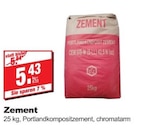 Zement im Angebot bei bauSpezi in Erlangen Zement Angebote bei bauSpezi Erlangen für 5,43 €