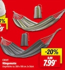 Hängematte Angebote von Crivit bei Lidl Bielefeld für 7,99 €