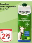 Aktuelles Bio H-Ziegenmilch Angebot bei GLOBUS in Oberhausen ab 2,99 €