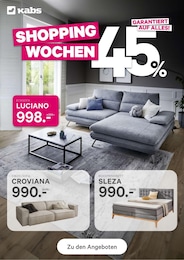 Kabs Prospekt: "SHOPPING-WOCHEN", 1 Seite, 01.10.2024 - 31.10.2024