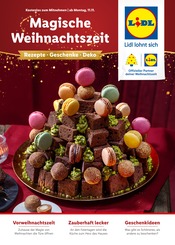 Aktueller Lidl Discounter Prospekt in Kleinblittersdorf und Umgebung, "Magische Weihnachtszeit" mit 54 Seiten, 11.11.2024 - 24.12.2024