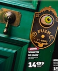 Sonnette de porte en promo chez Gifi Sonnette de porte dans le catalogue Gifi