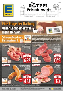 Schweinefilet im EDEKA Prospekt "Aktuelle Angebote" mit 24 Seiten (Remscheid)