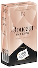 Café moulu Douceur Intense - CARTE NOIRE - Colruyt à Saint-Étienne Café moulu Douceur Intense - CARTE NOIRE en promo chez Colruyt Saint-Étienne à 3,49 €