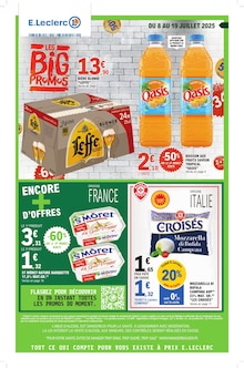 Prospectus E.Leclerc en cours, "TOUT CE QUI COMPTE POUR VOUS EXISTE À PRIX E.LECLERC", page 1 sur 24