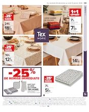 Chaise Angebote im Prospekt "LE BLANC : STYLÉS LES PETITS PRIX !" von Carrefour auf Seite 37