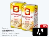 Weizenmehl Angebote von Aurora bei Konsum Dresden für 1,11 €