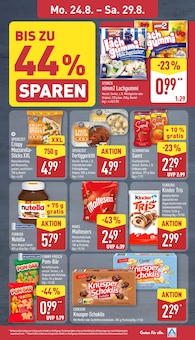 ALDI Nord Prospekt der aktuellen Woche, gültig von 24.08.2026 bis 29.08.2026 Aktueller ALDI Nord Prospekt "Aktuelle Angebote" mit 43 Seiten