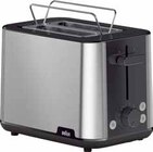 PurShine Kompakt-Toaster HT 1510 BK Angebote von BRAUN bei MEDIMAX Magdeburg für 26,99 €