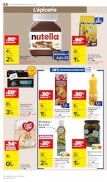 Offre Nutella dans le catalogue Carrefour Market du moment à la page 8