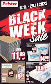 Wilhelm Pelster GmbH & Co. KG Baumärkte Prospekt der aktuellen Woche mit 4 Seiten, gültig von 15.11.2025 bis 14.12.2025, in Senden und Umgebung Aktueller Wilhelm Pelster GmbH & Co. KG Baumärkte Prospekt in Senden und Umgebung, "BLACK WEEK Sale" mit 4 Seiten, 15.11.2025 - 14.12.2025