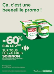 Prix et réduction Yaourt dans le prospectus Carrefour Proximité en cours Offre Yaourt dans le catalogue Carrefour Proximité du moment à la page 4