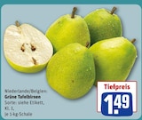 Grüne Tafelbirnen im Angebot bei REWE in Bottrop Grüne Tafelbirnen Angebote bei REWE Bottrop für 1,49 €