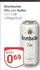 Pils Angebote von Krombacher bei GLOBUS Worms für 0,69 €