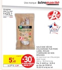 Promo Saucisse Sèche d'Auvergne Pur Porc Label Rouge à 3,78 € dans le catalogue Intermarché à Le Puy-en-Velay