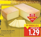 Schweizer Raclette-Käse im aktuellen E center Prospekt