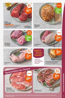 Rindfleisch Angebot im aktuellen tegut Prospekt auf Seite 7