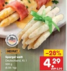 Spargel weiß bei Netto Marken-Discount im Prospekt "" für 4,29 €