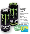 Aktuelle Monster Energy Angebote bei EDEKA in Offenbach (Main) Aktuelles Energy-Drink Angebot bei EDEKA in Offenbach (Main) ab 0,79 €