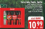 Coca-Cola, Fanta, Sprite Angebote bei E center Dorsten für 10,99 €