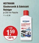 Glaskeramik & Edelstahl Reiniger von HEITMANN im aktuellen V-Markt Prospekt für 1,59 €