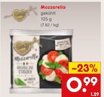 Aktuelles Mozzarella Angebot bei Netto Marken-Discount in Duisburg ab 0,99 €
